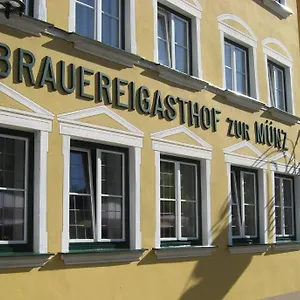 Brauereigasthof Zur Muenz Seit 1586 Hotel Günzburg
